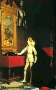 Anne D'est, Widow Of The Duc De Guise, Swearing Her Son To Take Vengeance On The Murderers Of Her Husband Anne D'est, Widow Of The Duc De Guise, Swearing Her Son To Take Vengeance On The Murderers Of Her Husband