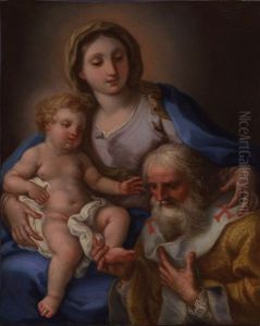 Papa Leone Xii Esce Dal Vaticano, Alla Presenza Dei Suoi Assistenti Di Camera Ludovico Altieri, Alberto Barbolani, E Del Cardinale Francesco Bertazzoli, La Sera Del 17 Aprile 1829