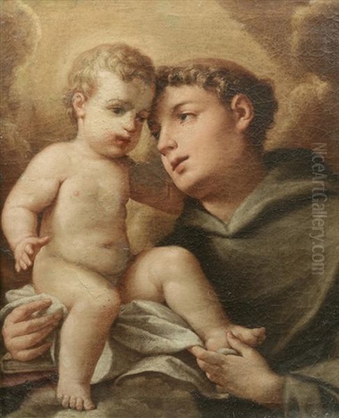 Saint Francis With The Christ Child - view 1