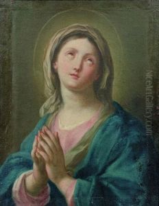 La Vierge En Priere by Sebastiano Conca