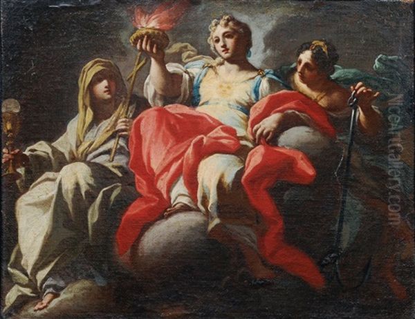 The Three Christian Virtues - view 1