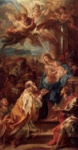 The Adoration Of The Magi by Sebastiano Conca
