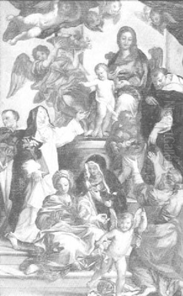 Sketch From An Altarpiece - view 1