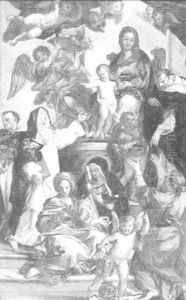 Sketch From An Altarpiece by Sebastiano Conca