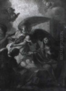 Birth Of The Virgin by Sebastiano Conca