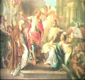 Ansanus Denounced By His Father To The Emperor Diocletian