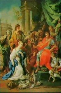 The Continence Of Scipio by Sebastiano Conca