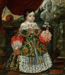 Retrato De Nina, Piedad by Juan Conchillos Y Falco