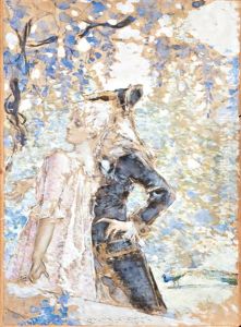 Scena Settecentesca by Luigi Conconi