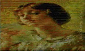 Ragazza Che Legge by Luigi Conconi