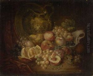 Stillleben Mit Fruchten by Joseph Henri Condamin