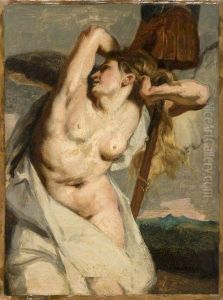 Allegorie De La Victoire, D'apres Pierre Paul Rubens by Pierre Andrieu