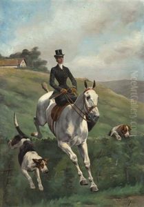 L'amazone by Charles-Fernand de Condamy