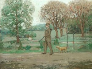 Wych Elms, The Howe by Charles Conder