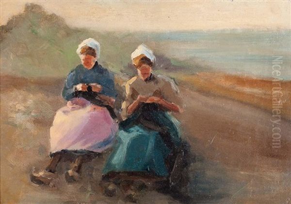 Two Women In Brittany - view 1