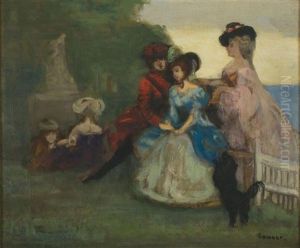 Afternoon At Pourville by Charles Conder