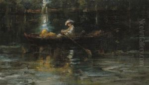 Woman In A Row Boat