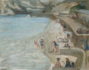 Beach At Newquay