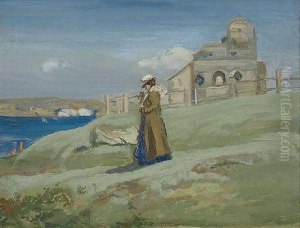 Sea And Cliffs, Newquay, Cornwall - view 1