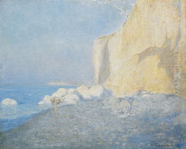 Marine Mer, Bleue Et Falaise - view 1