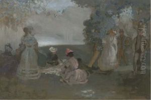 Dejeuner Sur L'herbe by Charles Conder