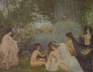 The Fountain by Charles Conder