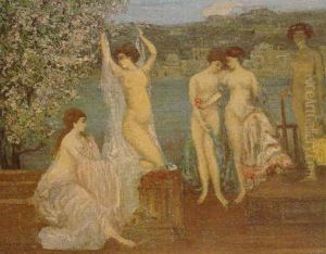 The Verandah by Charles Conder