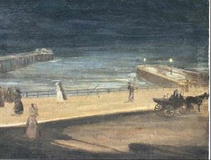 On The Pier, Brighton by Charles Conder