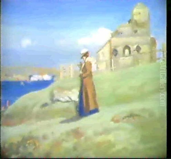 Sea And Cliffs, Newquay, Cornwall - view 1