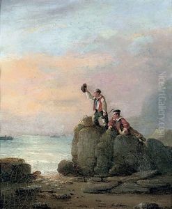 Waiting For The Returning Fishing Fleet by Nicholas Condy