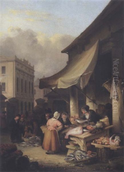 Fish Market At Plymouth - view 1