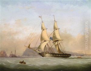 H.m.s. Persian Off Mount Edgecumbe, Plymouth Sound by Nicholas Matthew Condy