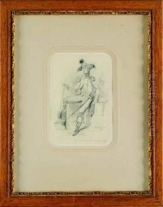 Garde De La Convention by Auguste Clement Andrieux