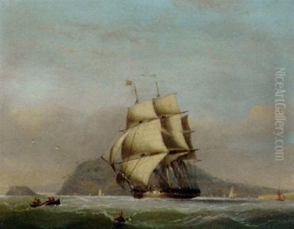 "h.m.s Pique" Off Mount Edgcumbe, Plymouth - view 1