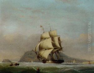 "h.m.s Pique" Off Mount Edgcumbe, Plymouth by Nicholas Matthew Condy