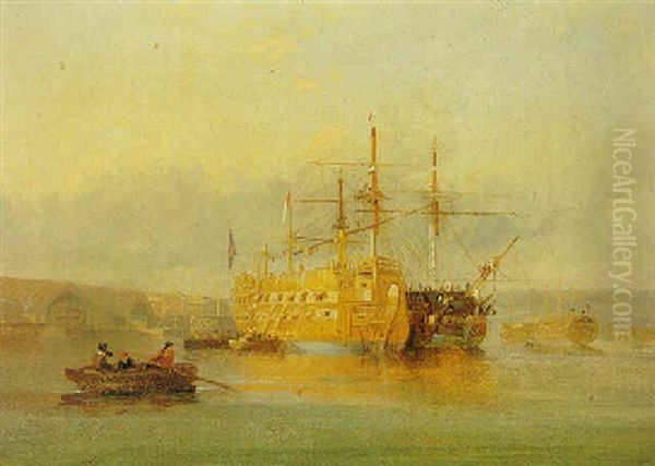H.m.s. Clarendon And H.m.s. Widgery Lying In Devonport - view 1