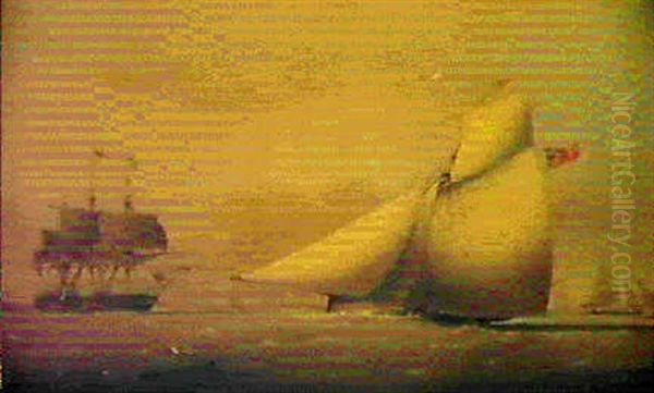 Shipping Off The Coast - view 1