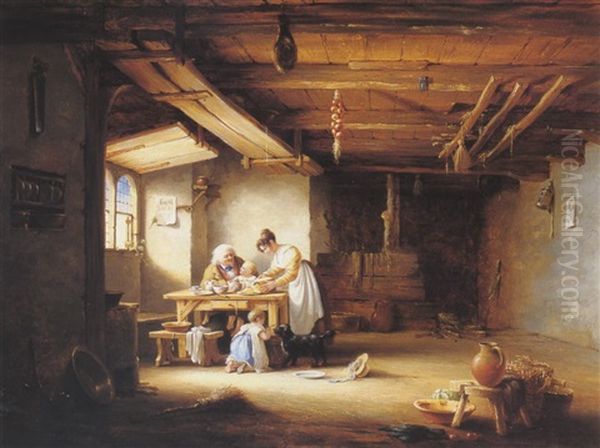Tea Time With Grandfather - view 1