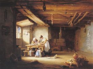 Tea Time With Grandfather by Nicholas Matthew Condy