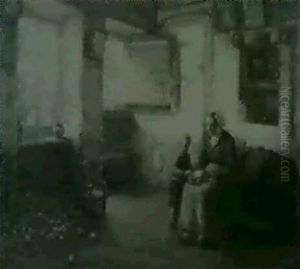 At Grandmother's by Thomas Raphael Congdon