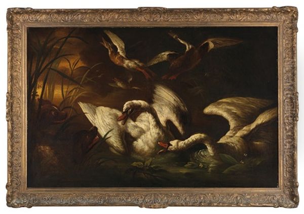 Landscape With Swans - view 1