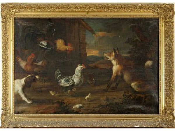 Renard Dans La Basse-cour - view 1