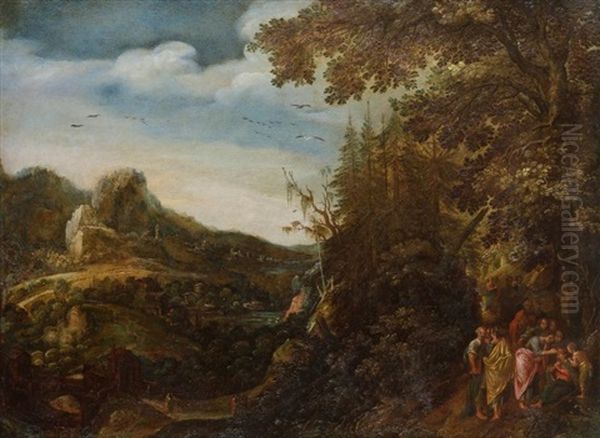 Paysage Avec La Guerison De L'aveugle - view 1