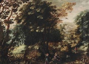 Jupiter And Callisto by Gillis van Coninxloo