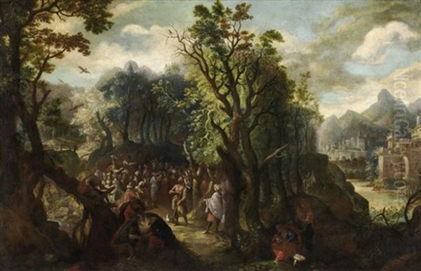 Predigt Johannes Des Taufers Im Walde - view 1