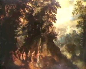 Minerva And The Muses On Mount Helicon