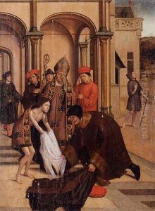 Saint Francis Renouncing The World For The Cloister Saint Francis Renouncing The World For The Cloister