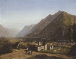 Sudtiroler Landschaft by Carl Conjola