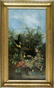Birds And Blossoms by Charles Connor