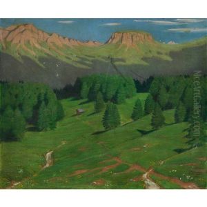 Larchenwald by Christian Friedrich Conradin